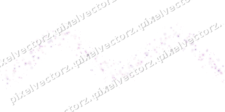 Nahtlose Glitzerwelle aus Sternen und Funken auf transparentem Grund