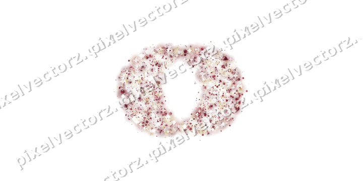 Seamless glitter wedding rings on a transparent background