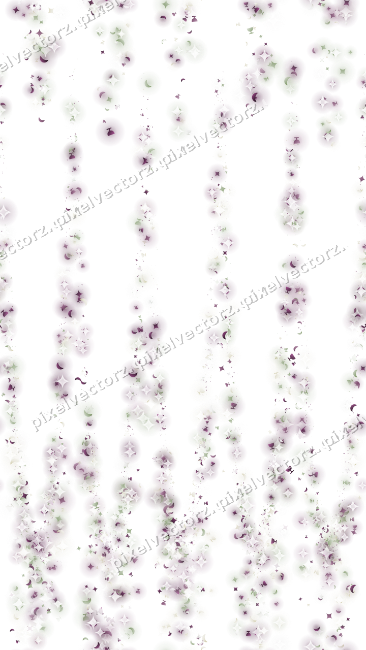 Seamless glitter garland in dark magenta on a transparent background