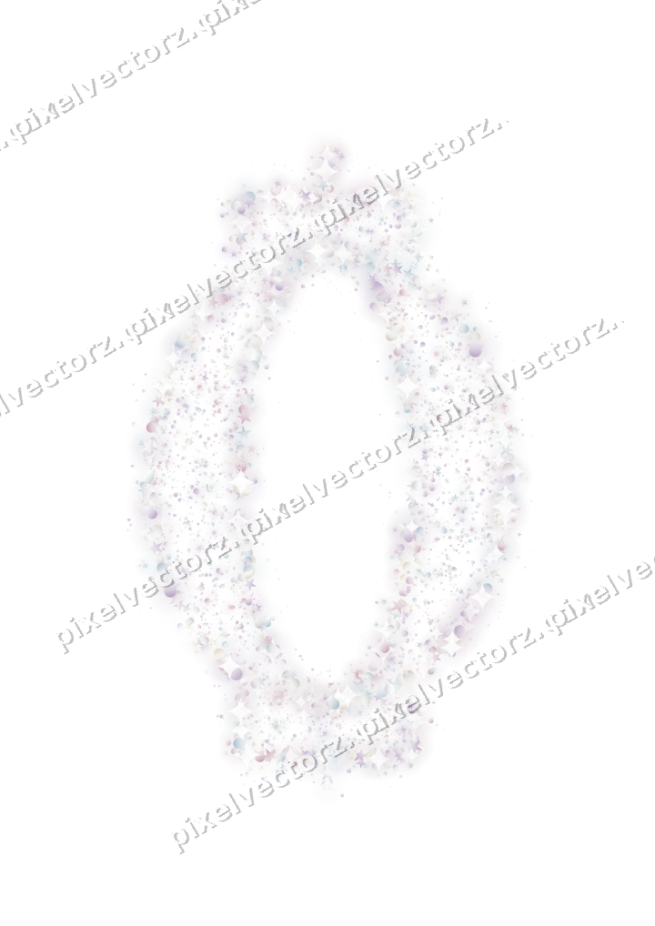 Seamless glitter lantern in pale pink on a transparent background