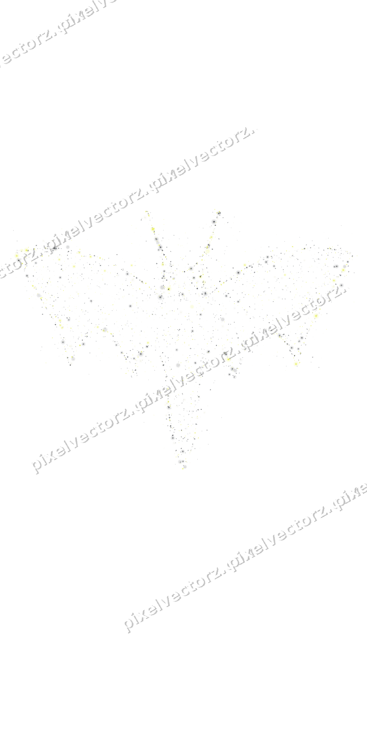 Seamless glitter bat of shamrocks on a transparent background