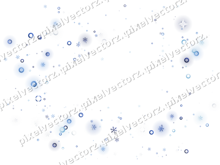 Nahtloser Glitzerrahmen in Blau und Türkis auf transparentem Grund