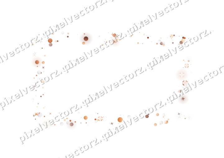 Nahtloser Glitzerrahmen auf transparentem Grund