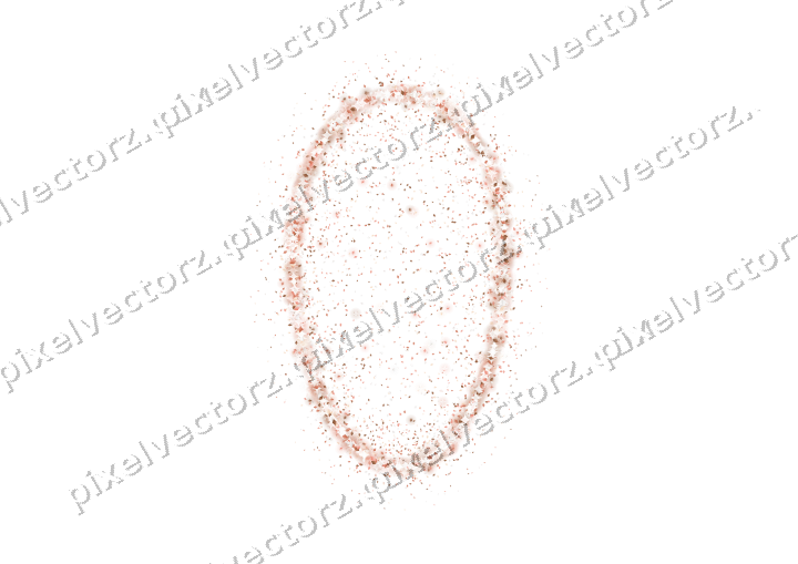 Seamless glitter easter egg of diamonds on a transparent background