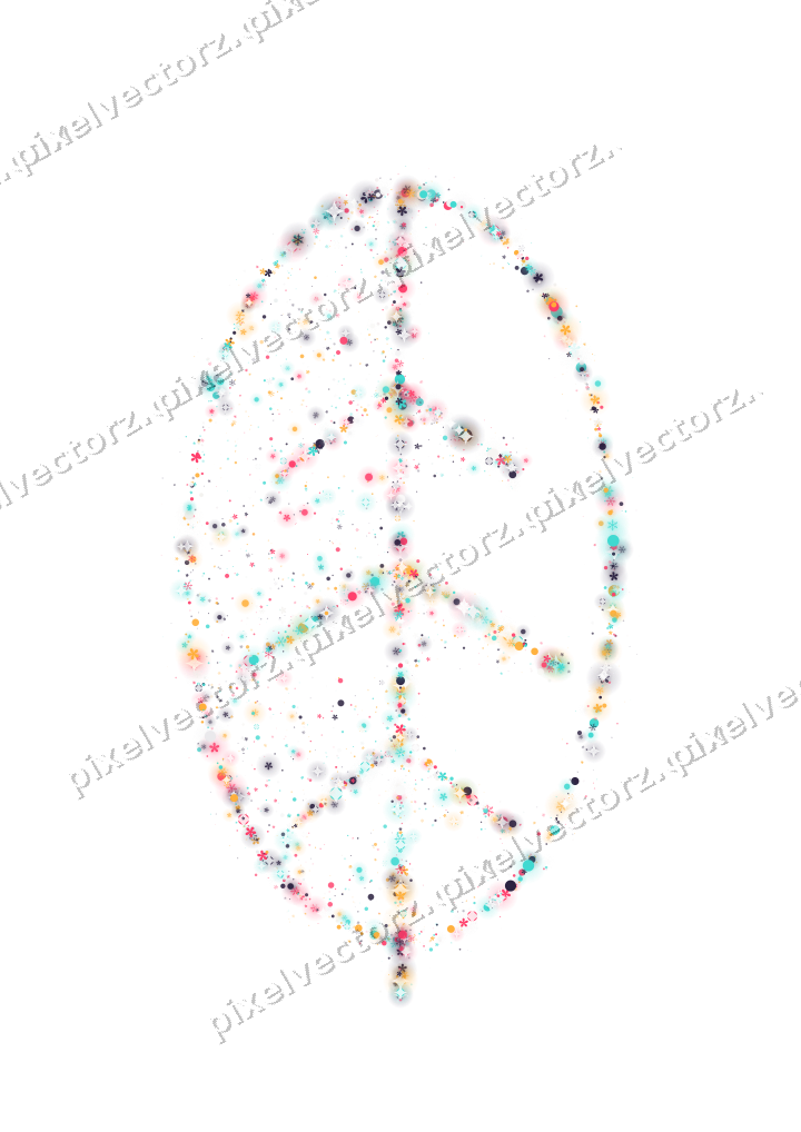 Seamless glitter leaf in pink and amber on a transparent background