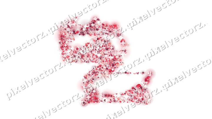 Seamless glitter dragon in pink and red on a transparent background