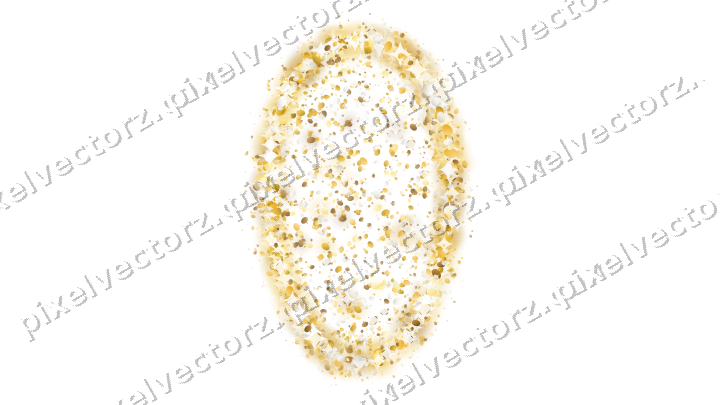 Seamless glitter easter egg of pumpkins on a transparent background