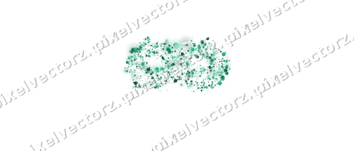 Seamless glitter carnival mask of baubles on a transparent background