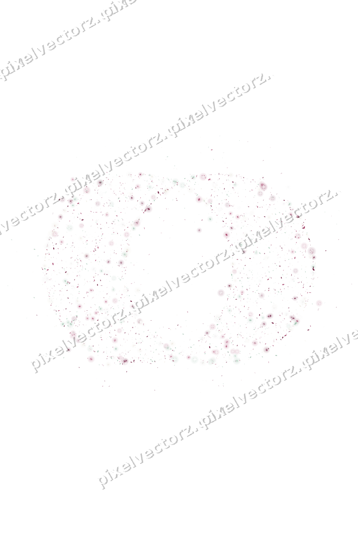 Seamless glitter wedding rings on a transparent background