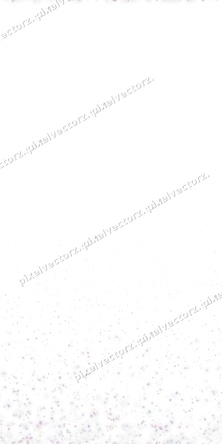 Seamless rising glitter in pale pink on a transparent background