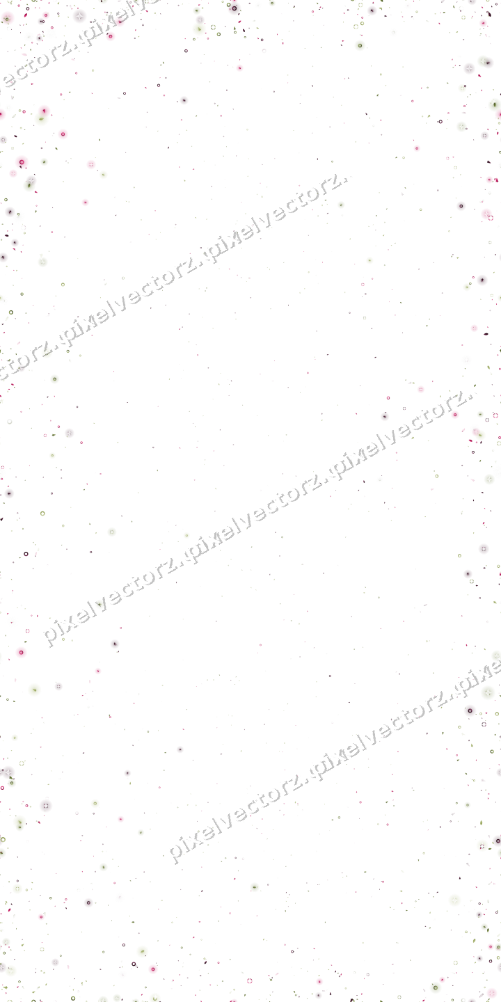 Seamless glitter vignette in lime and pink on a transparent background