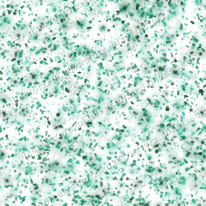 Nahtlose Glitzerstreuung auf transparentem Grund