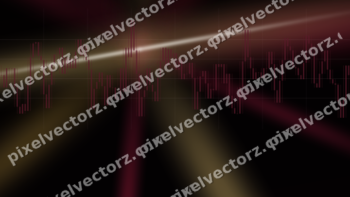 Leuchtender Neon Diagramm Hintergrund in Rosa und Bernstein