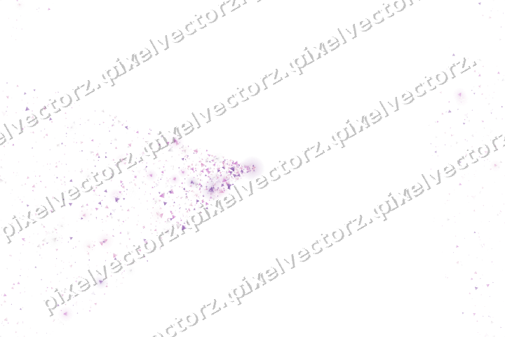 Nahtloser Glitzerfächer aus Dreiecken auf transparentem Grund
