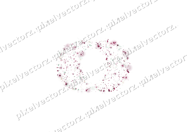 Seamless glitter wedding rings on a transparent background