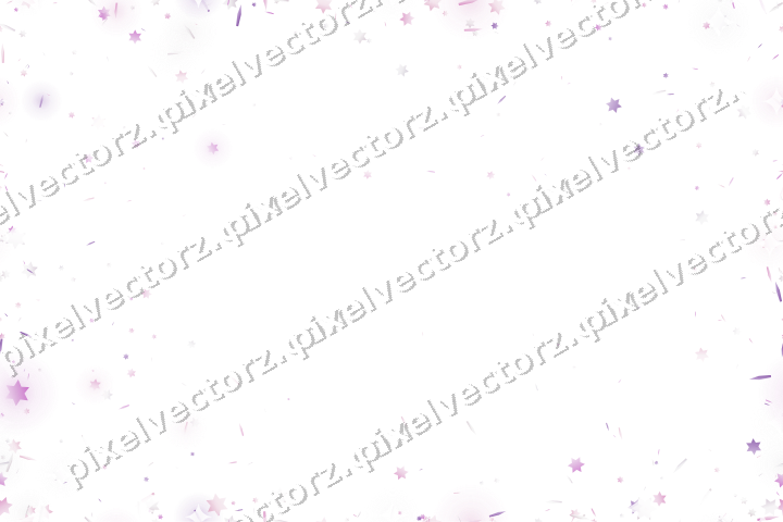 Nahtloser Randglitzer in Magenta und Violett auf transparentem Grund