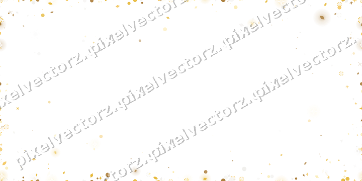 Nahtlose Glitzervignette auf transparentem Grund