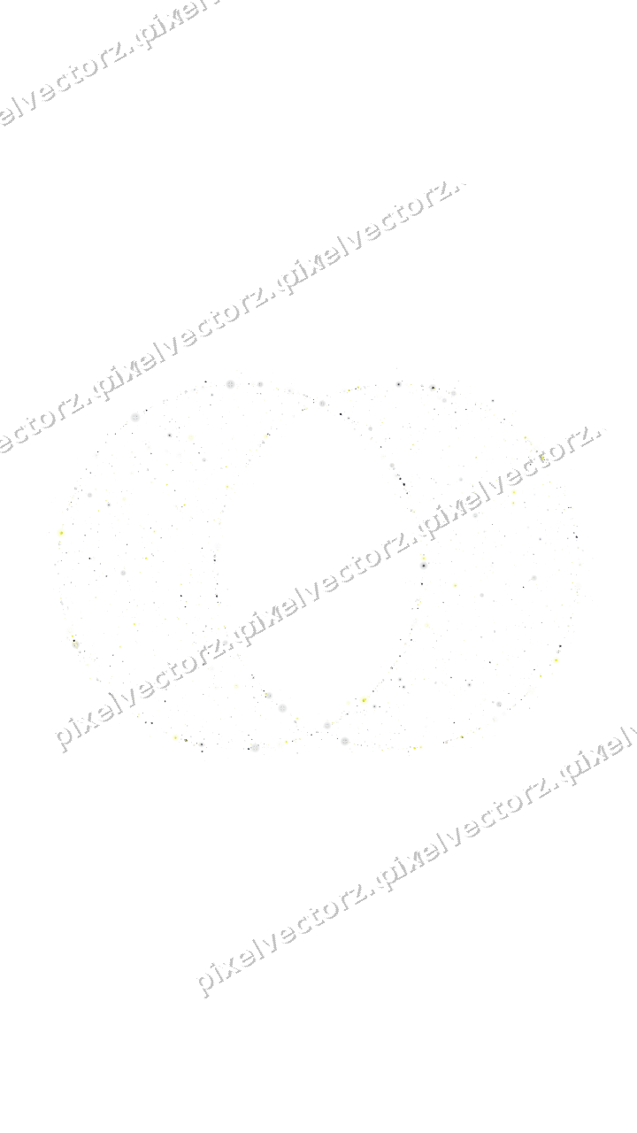 Seamless glitter wedding rings in yellow on a transparent background