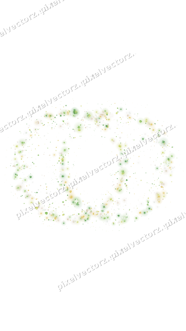 Seamless glitter wedding rings in lime on a transparent background