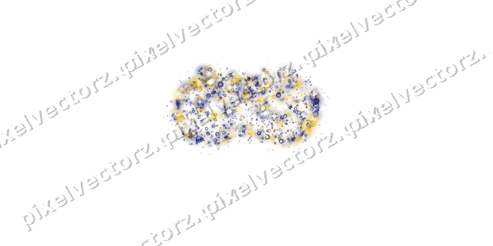 Seamless glitter carnival mask on a transparent background