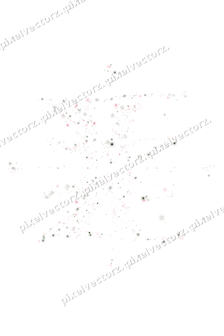 Seamless glitter firework in pink on a transparent background