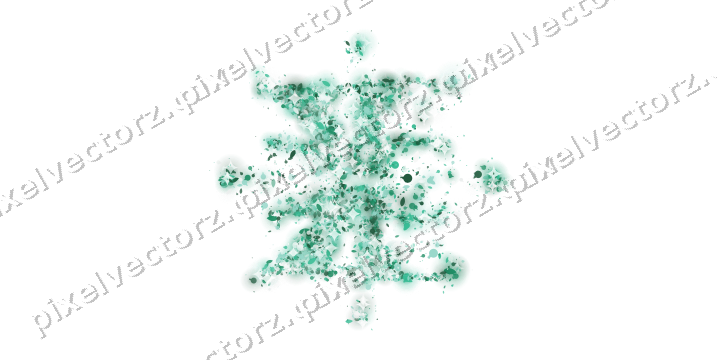 Seamless glitter firework on a transparent background