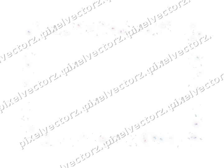 Nahtloser Glitzerrahmen in Blassrosa auf transparentem Grund