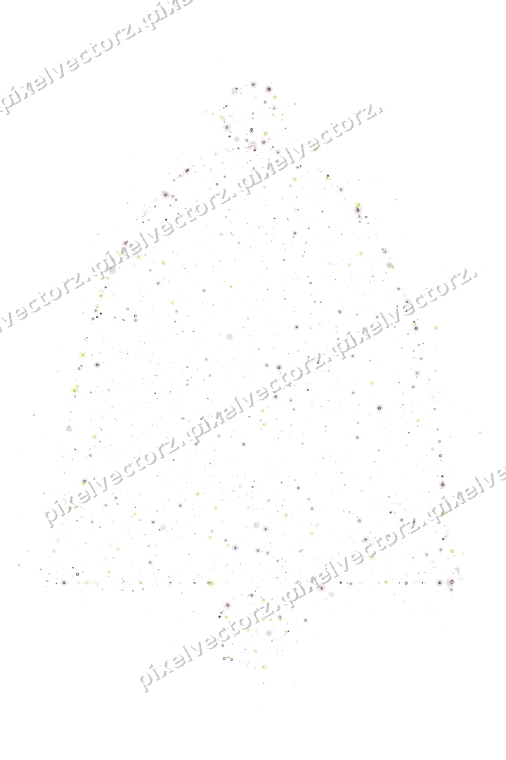 Seamless glitter bell in dark magenta on a transparent background
