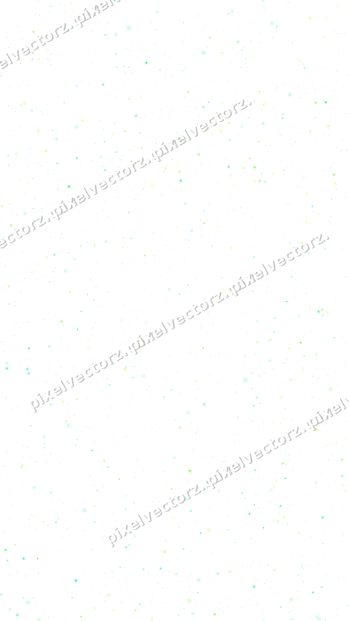 Seamless glitter scatter in green and lime on a transparent background