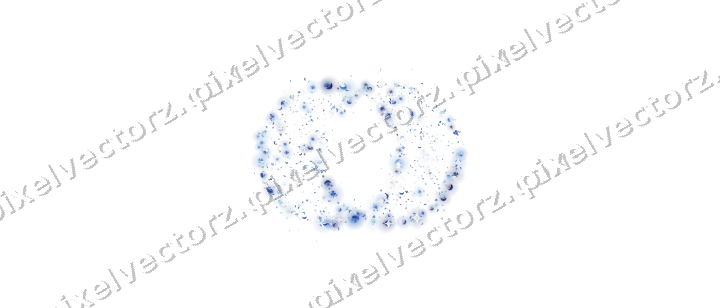 Seamless glitter wedding rings in blue on a transparent background