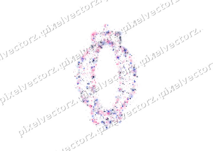 Seamless glitter lantern in pink and blue on a transparent background
