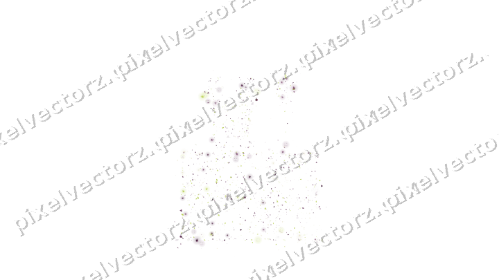 Seamless glitter birthday cake on a transparent background