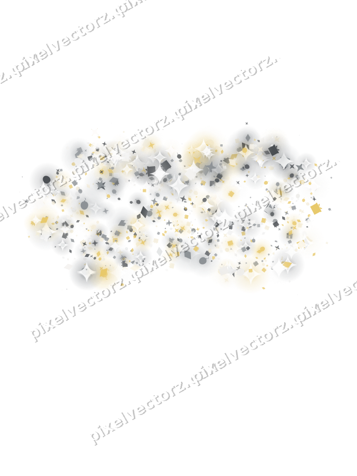 Seamless glitter carnival mask in amber on a transparent background
