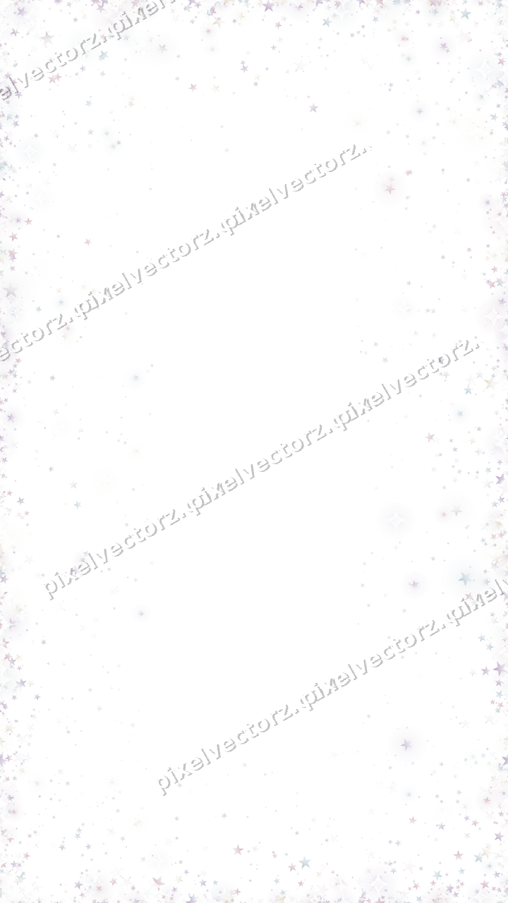 Nahtlose Glitzervignette aus Sternen auf transparentem Grund