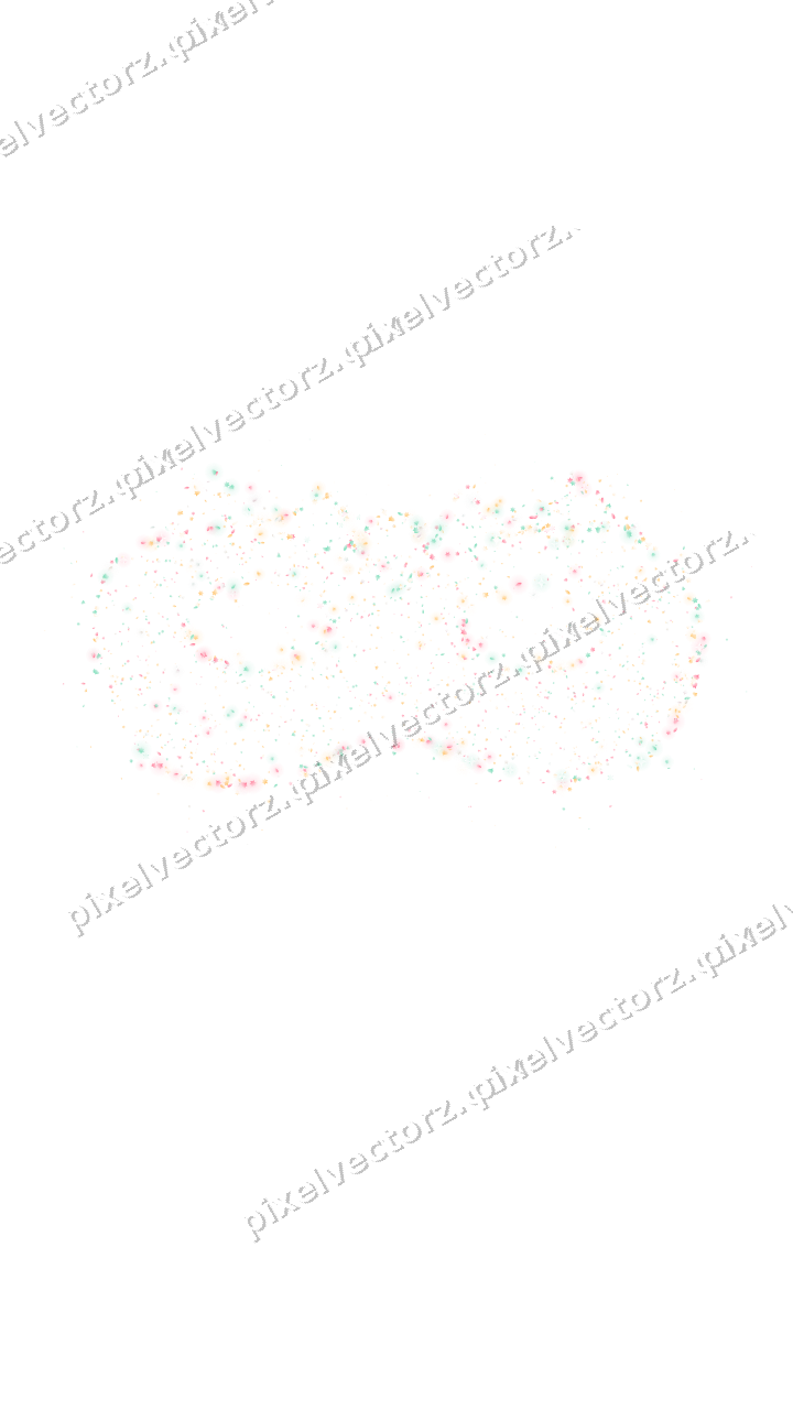 Seamless glitter carnival mask on a transparent background