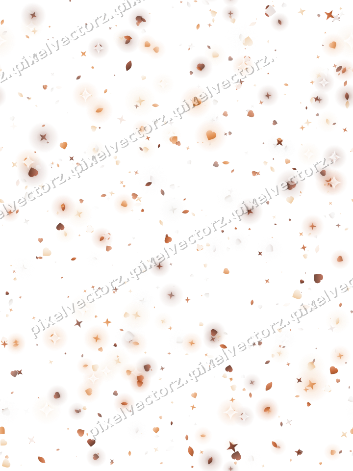 Nahtlose Glitzerstreuung auf transparentem Grund