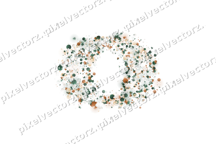 Seamless glitter wedding rings on a transparent background