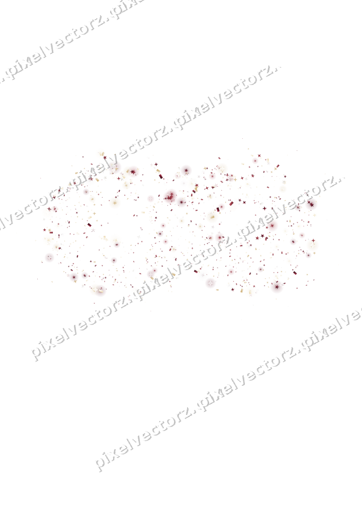 Seamless glitter carnival mask on a transparent background
