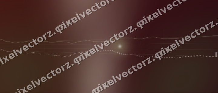 Leuchtender Neon Diagramm Hintergrund in Dunkellimette und Dunkelrosa