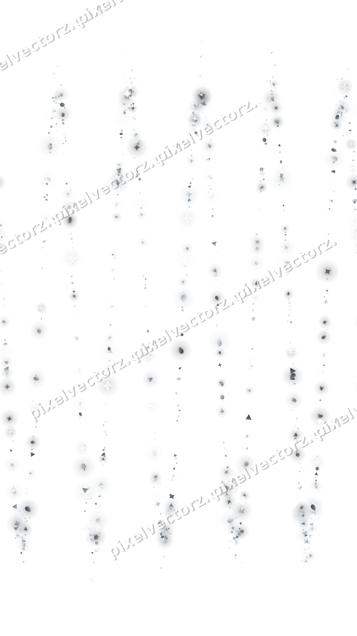 Seamless glitter wave of sparkles and eggs on a transparent background
