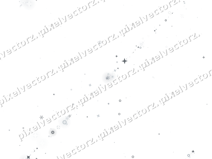 Nahtloses Glitzerband aus Sternen und Funken auf transparentem Grund