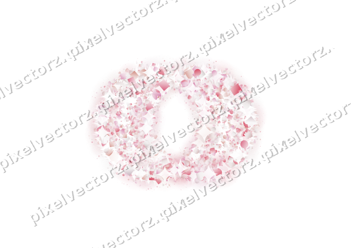 Seamless glitter wedding rings on a transparent background