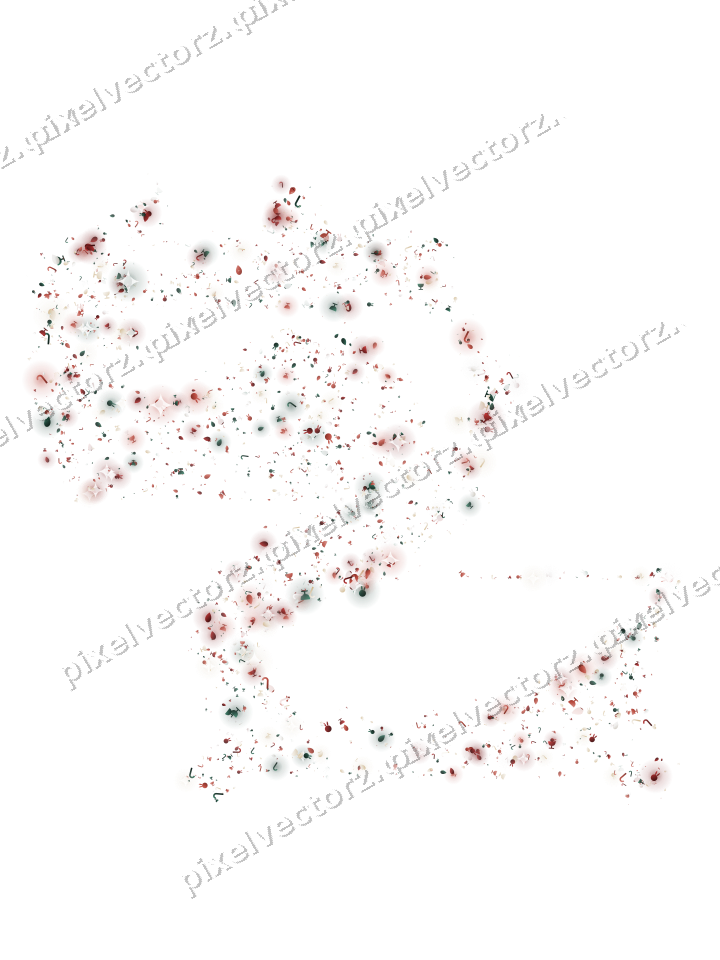 Seamless glitter dragon in dark red on a transparent background