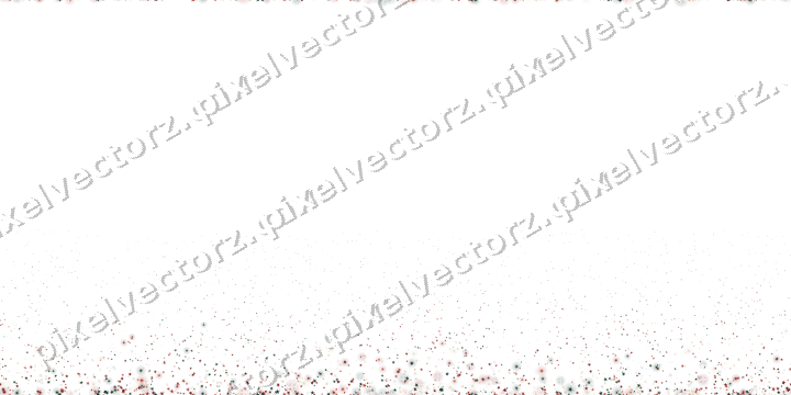 Seamless rising glitter of stars on a transparent background