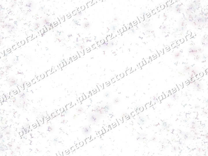 Seamless glitter wreath in pale pink on a transparent background