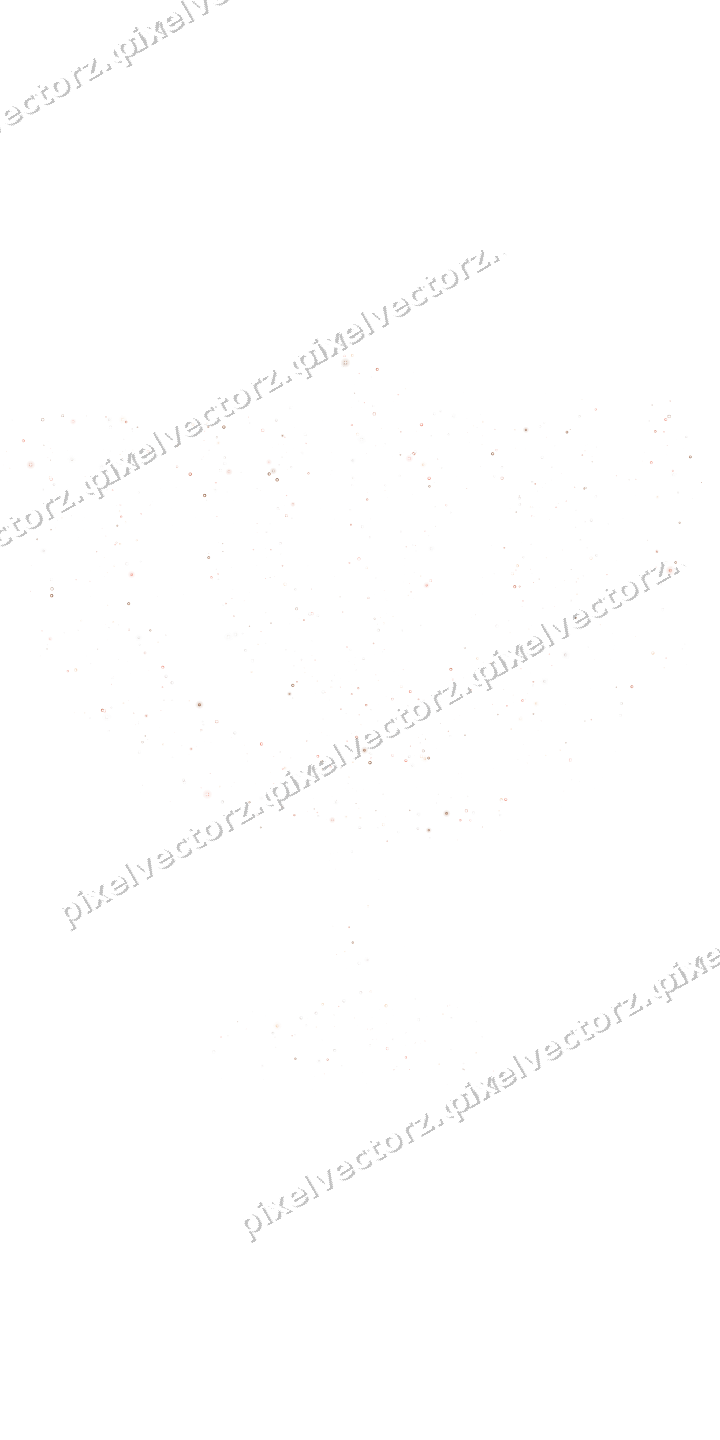 Seamless glitter menorah of rings on a transparent background