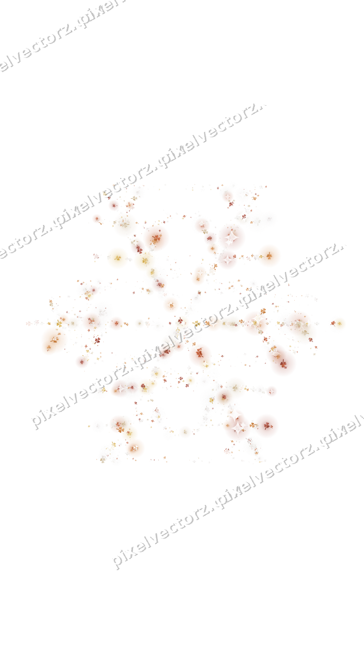 Seamless glitter snowflake of shamrocks on a transparent background