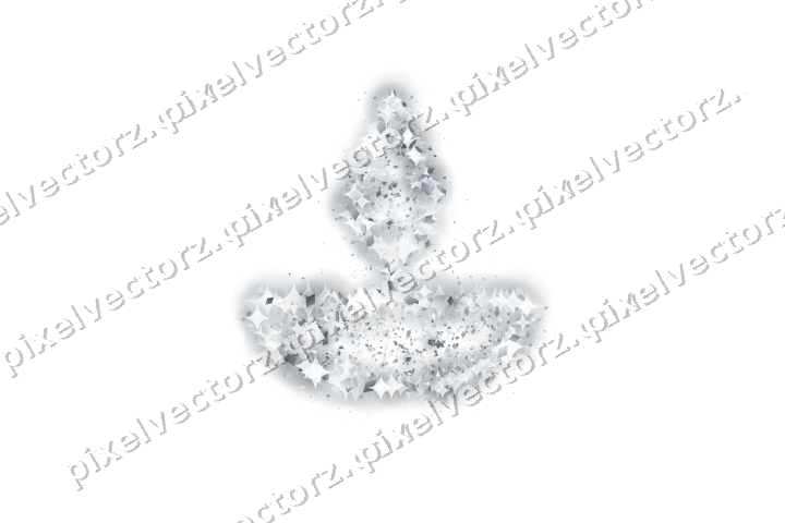 Seamless glitter diya lamp of diamonds on a transparent background