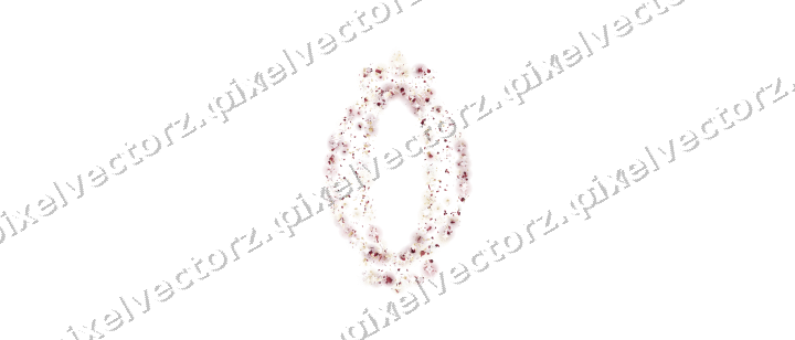 Seamless glitter lantern in dark pink on a transparent background