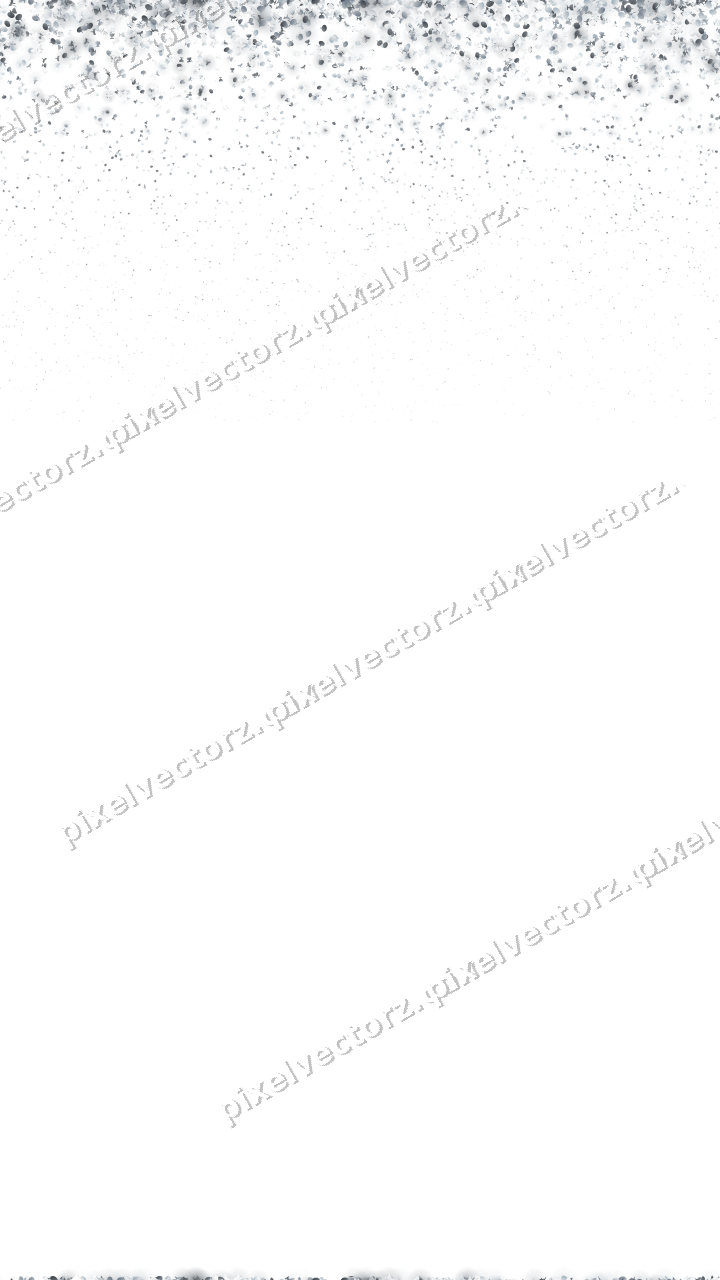 Seamless falling glitter in pale blue on a transparent background